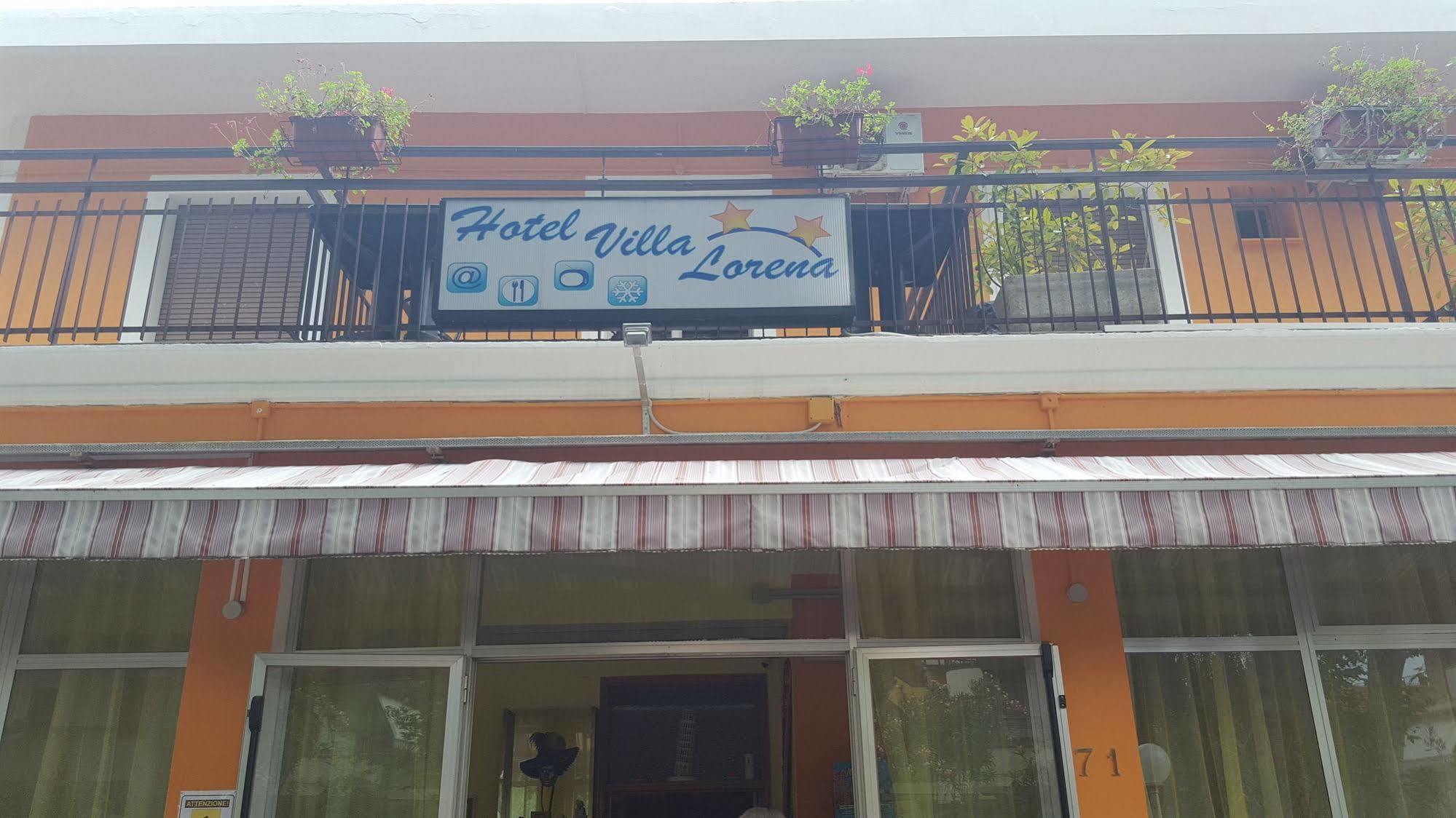 Hotel Villa Lorena Rimini Exterior photo